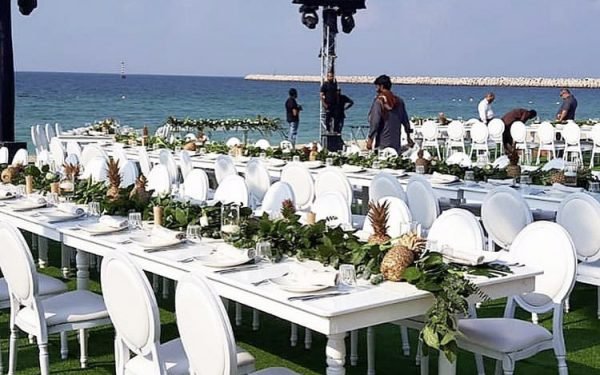 Ola Farahat wedding eventsmania setup nikki beach dubai