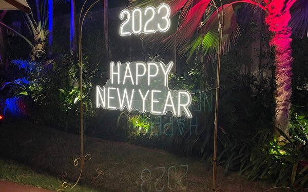 2023 new year event stage backdrop