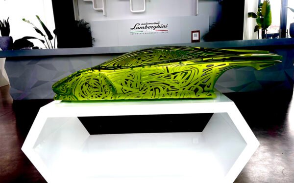 3d printed Lamborghini by Sasan nasernia